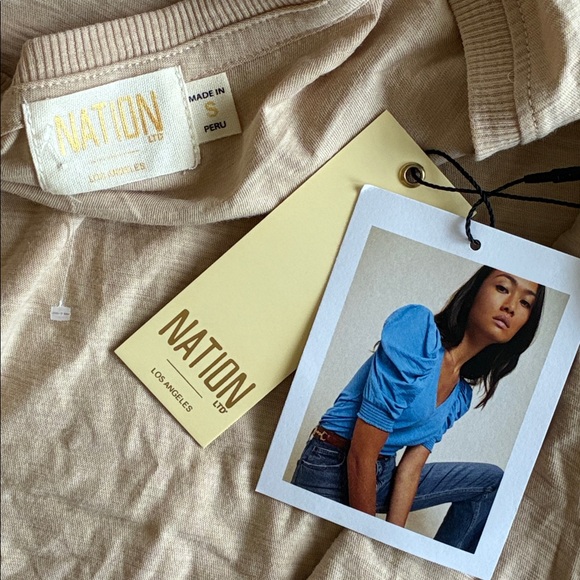 NWT Nation LTD Celine tee S - Picture 12 of 13